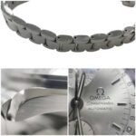 Omega Speedmaster Triple Calendar Watch, Cream White Silver, 3523.30, Chronograph, Automatic Winding, Stainless Steel. - Image 9