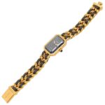 Chanel CHANEL PremiÃ¨re M Watch, Gold Plated Leather, Women's, Black, H0001 - Image 3