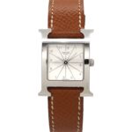 Hermes H- HH1 210 Wo Silver Quartz H