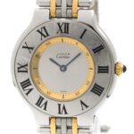 CARTIER Must 21 Gold Plated Steel Quartz W10074F4