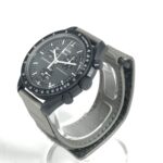 S SO33A100 OMEGA Mission to Mercury Moon Comet Ceramic Black Like New - Image 2