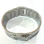 GUCCI YA112501 GG Toile Collection Wide Bangle Wo Stainless Steel Silver - Image 8