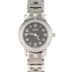 HermÃ¨s Clipper CL4.210 Stainless Steel Quartz Watch