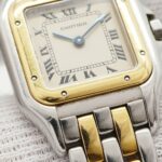 Cartier PanthÃ¨re SM 2-Row Two-Tone Ivory Dial Wo - Image 7