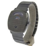 Gucci Grip Watch, 157.3 Stainless Steel, Black Quartz Movement, Analog Display, Dial, Men's - Image 2