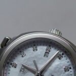TAG Heuer Link Date 12P Diamond White Shell Dial Ladies Watch - Image 6