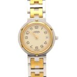 Hermes Clipper Combination SSxGP Quartz Watch