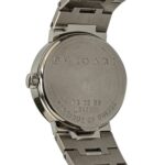 BVLGARI Watch BB23SS Quartz Black Dial Stainless Steel Women's - Image 6