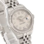 Rolex 179384G Datejust 10-Piece Diamond Bezel Watch in Stainless Steel/SS/18K White Gold with Diamonds, Women's - Image 4