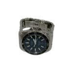 GUCCI Dive Stainless Steel Quartz Watch, Men's Accessory, Silver/Black, 30050 - Image 3