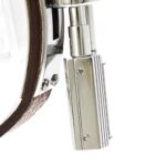 HERMES Kelly Stainless Steel Leather Quartz Ladies Watch KE1.210 - Image 8