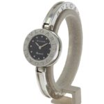 BVLGARI Bzero1 BZ22S Women's Stainless Steel Quartz Analog Display Watch with Black Dial - Image 2