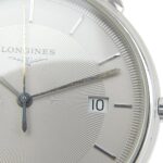 Longines Grand Classic L4.677.4 Stainless Steel Quartz Analog Watch with Gray Dial - Ladies - Image 7
