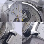 LOUIS VUITTON Tambour Lovely Cup MM Chronograph Q132C2 Women's Watch 40315 - Image 8