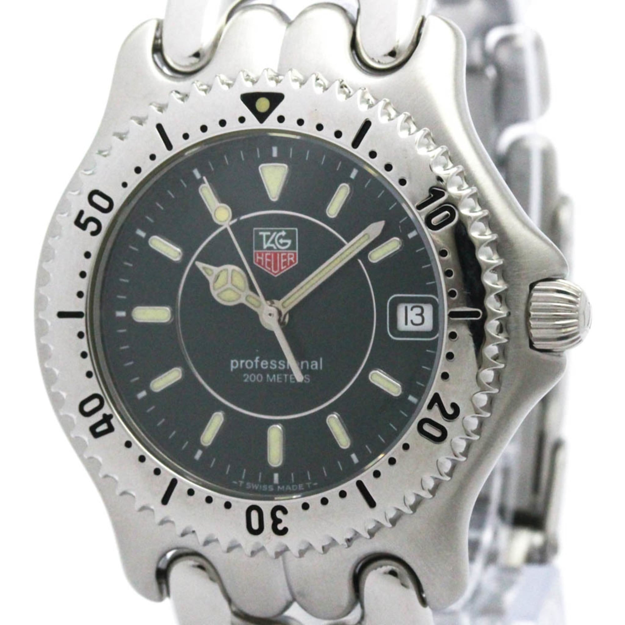 2000_3111494f-41a8-4979-a7e8-8a6f4d96c9b8.jpg TAG HEUER Sel Professional 200M Quartz Mens Watch WG1119 - Image 1