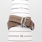Hermes H- Double Tour Wrist Stainless Steel Leather Strap Wo White (HH1.210) - Image 8