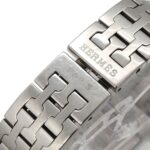 Hermes H-Watch HH1 210 Women's Watch White Gray Quartz H - Image 7