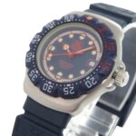 TAG Heuer Formula 1 370.508 Stainless Steel Rubber Navy Quartz Wristwatch 1911 HEUER - Image 6