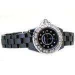 CHANEL J12 Bezel Diamond H2427 Black Ceramic x Stainless Steel Ladies 39763 Watch - Image 5
