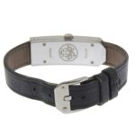 Hermes Kelly II watch KT1.210, stainless steel, quartz, analog display, white dial, women's watch. - Image 4