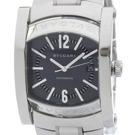 BVLGARI Assioma Stainless Steel Automatic Mens Watch AA48S