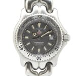 TAG Heuer Cell Watch WG1313-0 Quartz Grey Dial Stainless Steel Ladies HEUER