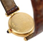 Cartier W1000653 925 Must ColisÃ©e SM Vermeil Quartz Gold with Ivory Dial Ladies - Image 6