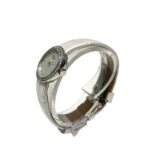 Dior La Di de wrist total weight 21.3g stainless steel genuine leather strap quartz movement white mother-of-pearl dial CD041111 - Image 2