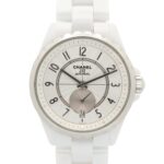 Chanel J12-365 Ceramic Men's Watch, White (H3837)