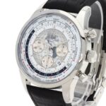 Breitling AB0510U0/A790 Transocean Chronograph Unitime Men's Watch in Stainless Steel and Rubber - Image 3