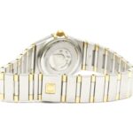 OMEGA Constellation Diamond 18K Gold Steel Watch 1367.10 - Image 5