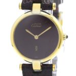 Cartier Must Quartz Gold Plated Women's Dress/Formal