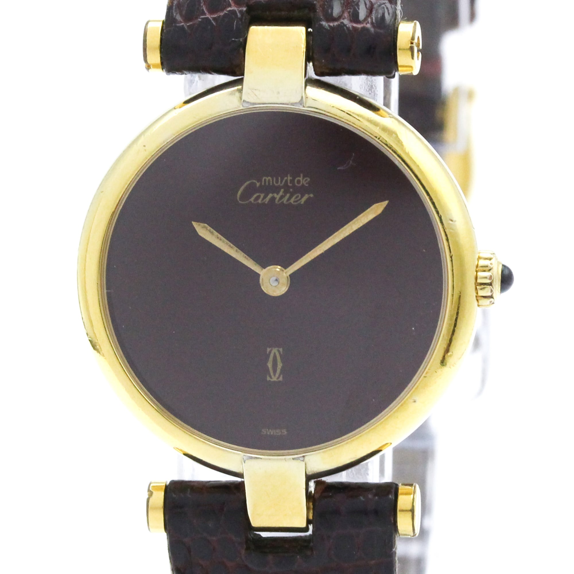 2000_3a2897f0-2bf8-4235-886a-a5787e6bf4bf.jpg Cartier Must Quartz Gold Plated Women's Dress/Formal - Image 1