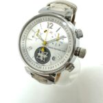 Louis Vuitton Q132C Tambour Wristwatch Silver - Image 2