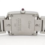 Cartier Tank FranÃ§aise SM Stainless Steel Ladies Pink/Pink Shell W51028Q3 - Image 5