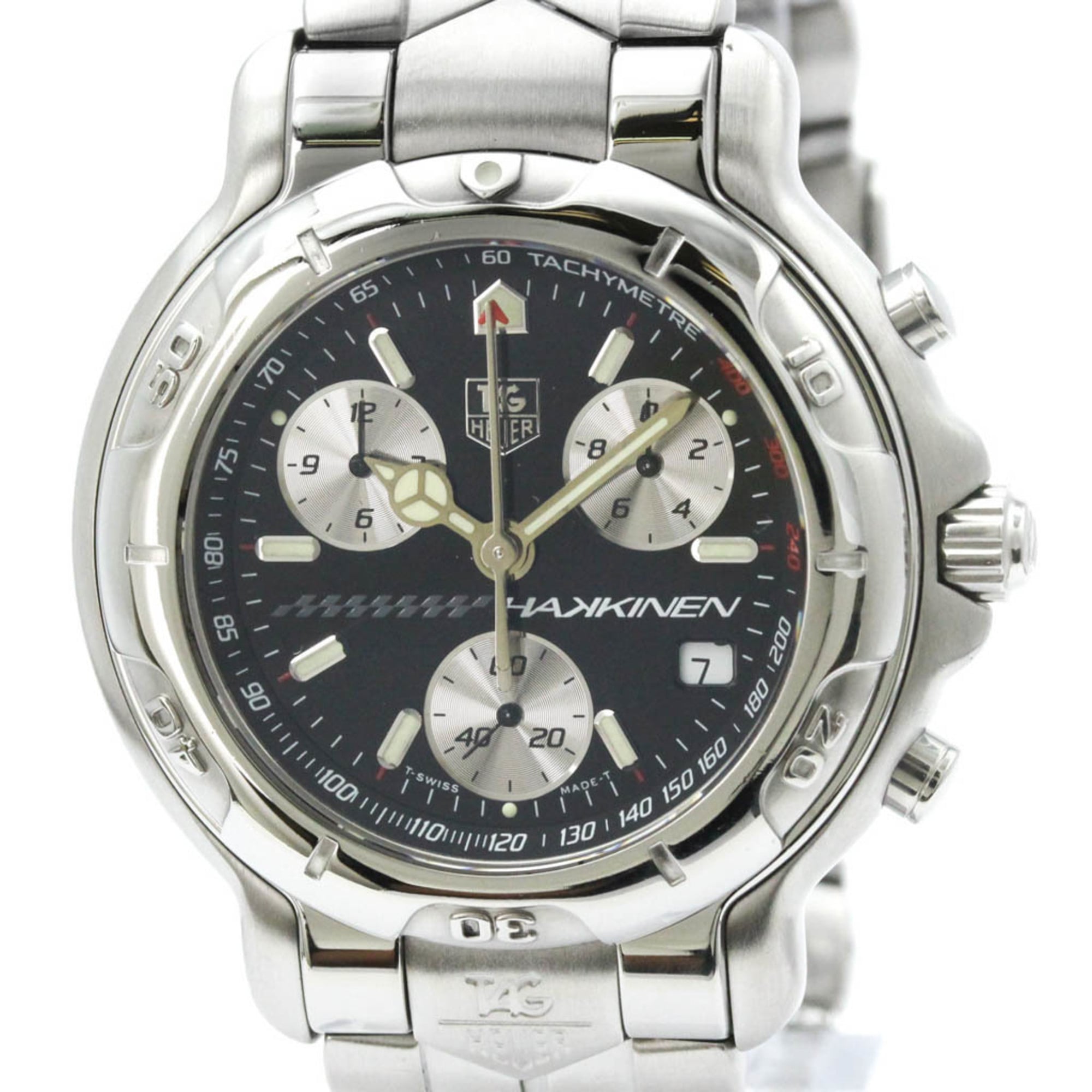 2000_3b35dc07-a430-4670-b082-e355330034b6.jpg TAG HEUER 6000 Chronograph Mika Hakkinen Limited Watch CH1114 - Image 1