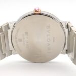 BVLGARI Bulgari 12-Diamond Watch, 18K Pink Gold (PG) Stainless Steel, Women's, Gray Tone, BBP33SG - Image 5
