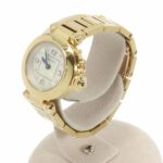 Cartier Miss Pasha WJ124015 Ladies' 8 Diamonds Silver 18K Yellow Gold Solid Quartz - Image 3
