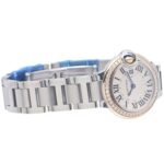 CARTIER Cartier Ballon Bleu SM Bezel Diamond WE902079 Women's Watch K18PGxSS 40308 - Image 4