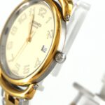 Hermes Pullman Two-Tone Stainless Steel x Gold-Plated Quartz Watch - Image 4