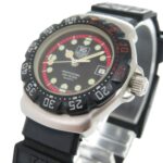 TAG Heuer Formula 1 374.508 Stainless Steel Rubber Black Dial Quartz Wristwatch 1910 - Image 5