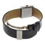 Chanel Mademoiselle H0525 Black Dial Stainless Steel/Enamel Leather Quartz 23mm Women's Watch - Image 3