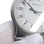 Tiffany & Co. Classic Watch, Stainless Steel, Quartz, Analog, White Dial, Unisex - Image 7