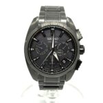 Seiko SBXC069/5X53-0AV0 Astron Global Line Day Date GPS Solar Radio-Controlled Wristwatch Titanium Men's Black