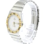 OMEGA Constellation 18K Gold Steel Quartz Mens 396.1070 - Image 2
