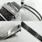 Chanel Wo Boyfriend Tweed Black Dial Quartz Stainless Steel Silver/Black H5317 - Image 7