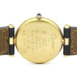CARTIER Must Vendome Vermeil Gold Plated Quartz Ladies 590004 - Image 6
