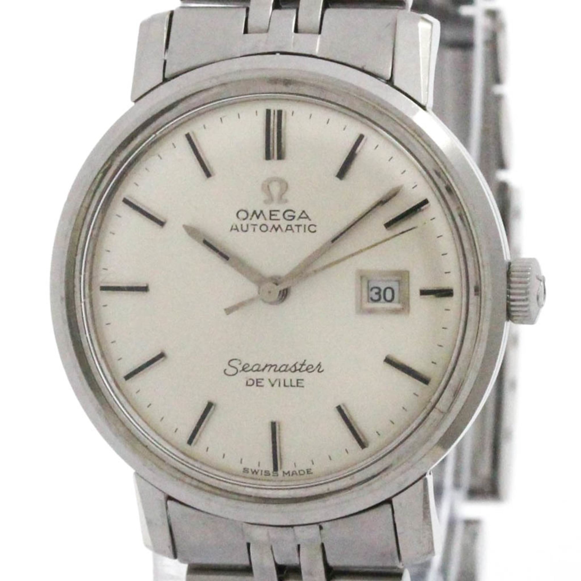 2000_43f2a7db-0d48-47c1-953c-2820ddb2dc54.jpg OMEGA Seamaster De Ville Steel Automatic Ladies Watch 166.016 Vintage - Image 1