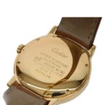 Cartier W1006922 925 Must de Ronde LM Vermeil Small Seconds Trinity Watch Gold Ivory Dial Ladies - Image 7