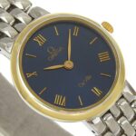 Omega De Ville 7261.83 Stainless Steel Watch, 1993 Model, Quartz, Analog, Black Dial, Ladies' Watch - Image 3